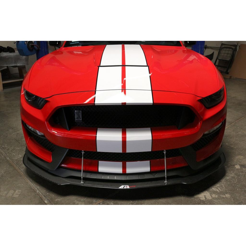 Ford Mustang S550 Shelby GT350 GT350R Front Wind Splitter 2015 2023