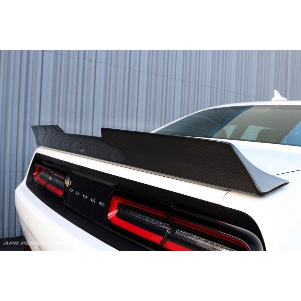 2015 Hellcat Rear Dodge Challenger Hellcat Carbon Fiber Rear Deck Spoiler 2015-2023 – APR ...
