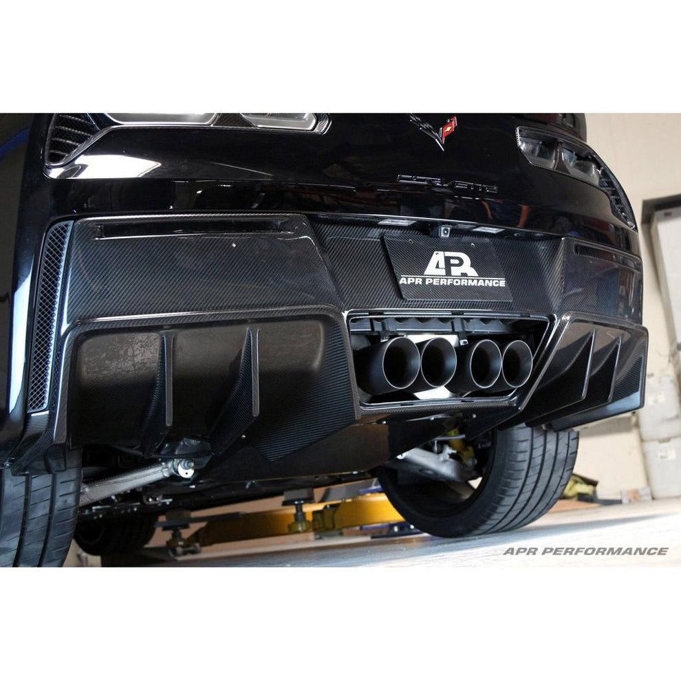 Chevrolet Corvette C7 Z06 Carbon Fiber Rear Diffuser (Version 2) – APR ...