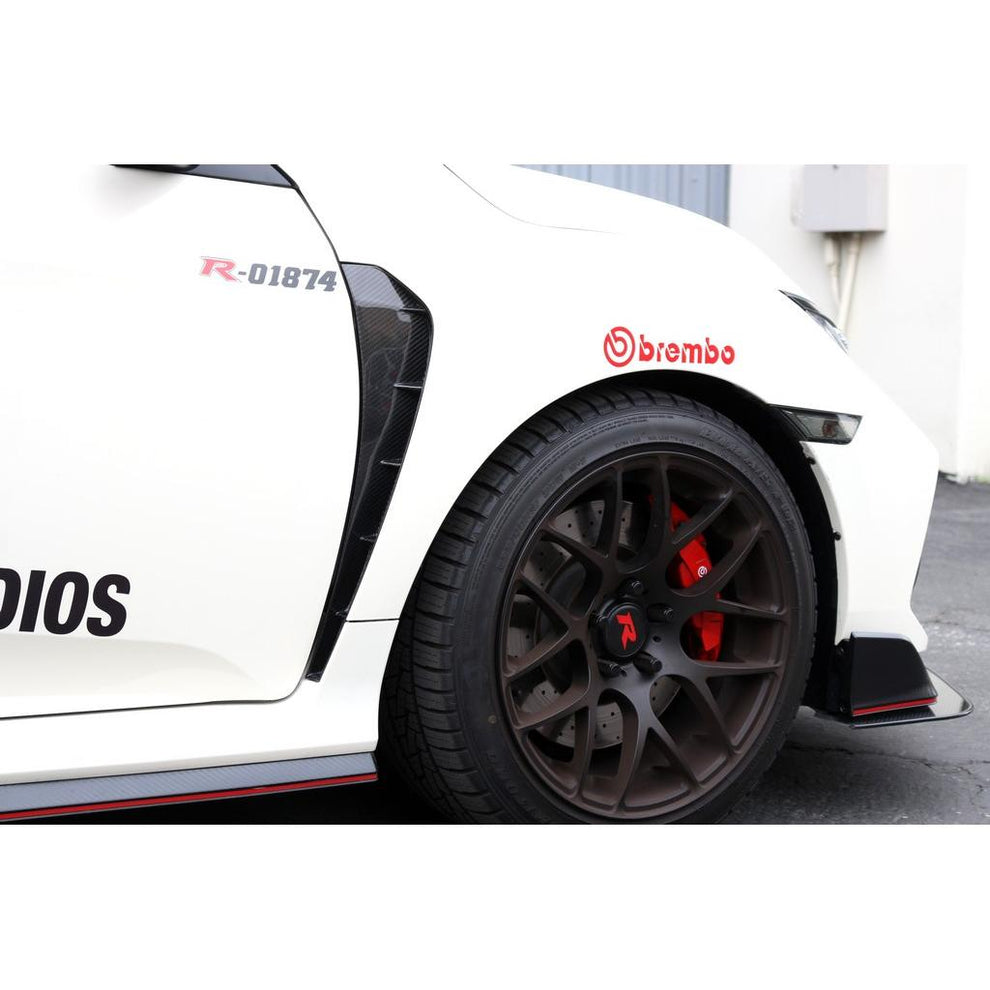 Fk8 Rear Fender Carbon Fiber Honda FK8 Civic Type R Fender Vents 2017 - 2021 – APR ...