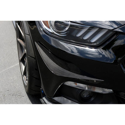 Ford Mustang S550 Front Bumper Canards 2015-2017